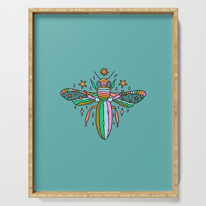 Capricorn Bee Serving Tray Gallery Image 1