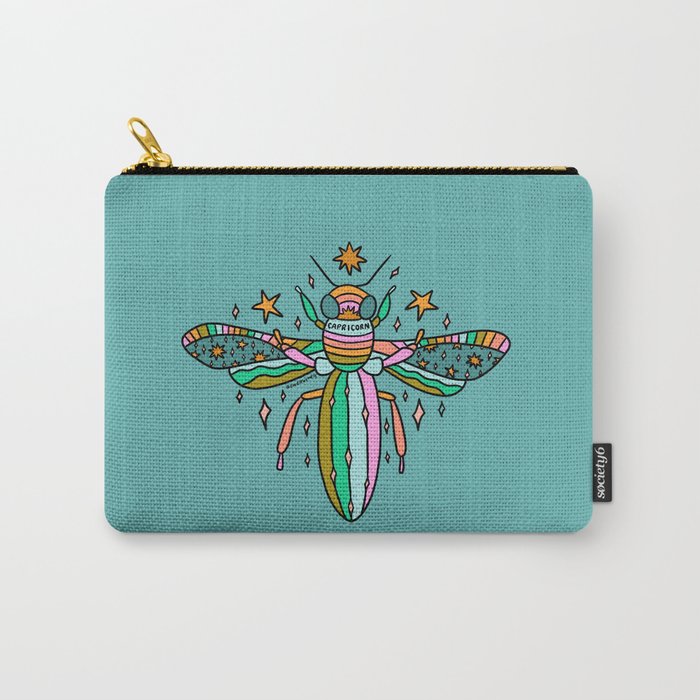 Capricorn Bee Carry All Pouch Gallery Image 1