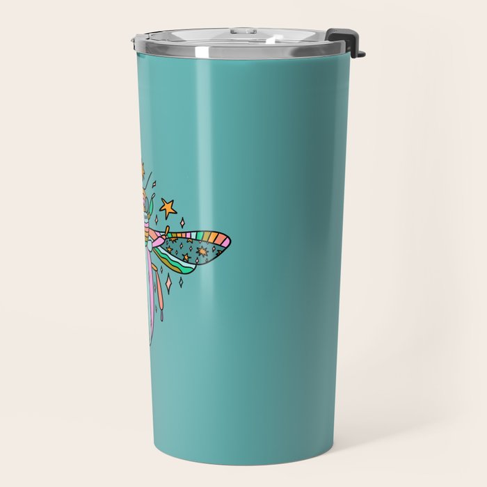 Capricorn Bee Travel Mug Gallery Image 2