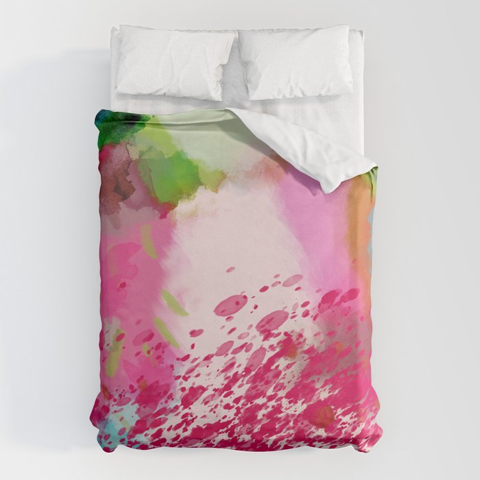 pink landscape Duvet Cover Gallery Image 6