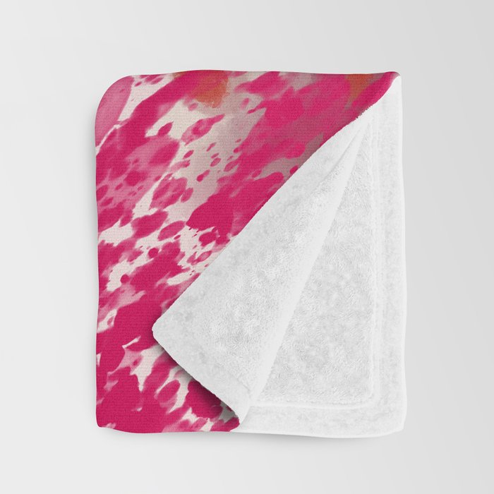 pink landscape Throw Blanket Gallery Image 3