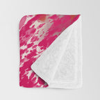 pink landscape Throw Blanket Gallery Image 3