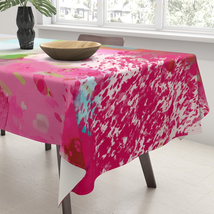 pink landscape Tablecloth Gallery Image 3