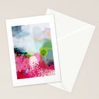 pink landscape Stationery Card Gallery Image 2