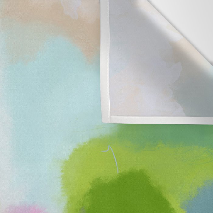 pink landscape Wall Tapestry Gallery Image 3