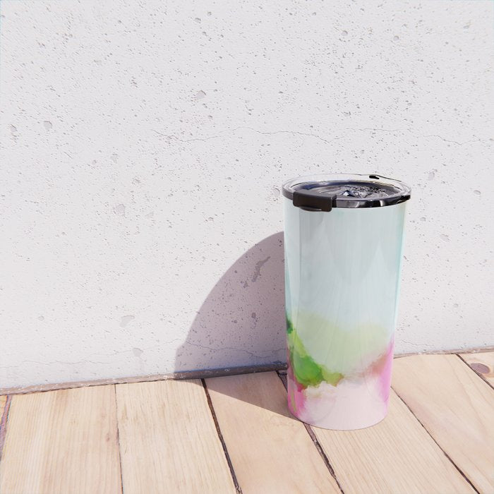 pink landscape Travel Mug Gallery Image 4