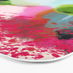 pink landscape Bath Mat Gallery Image 3