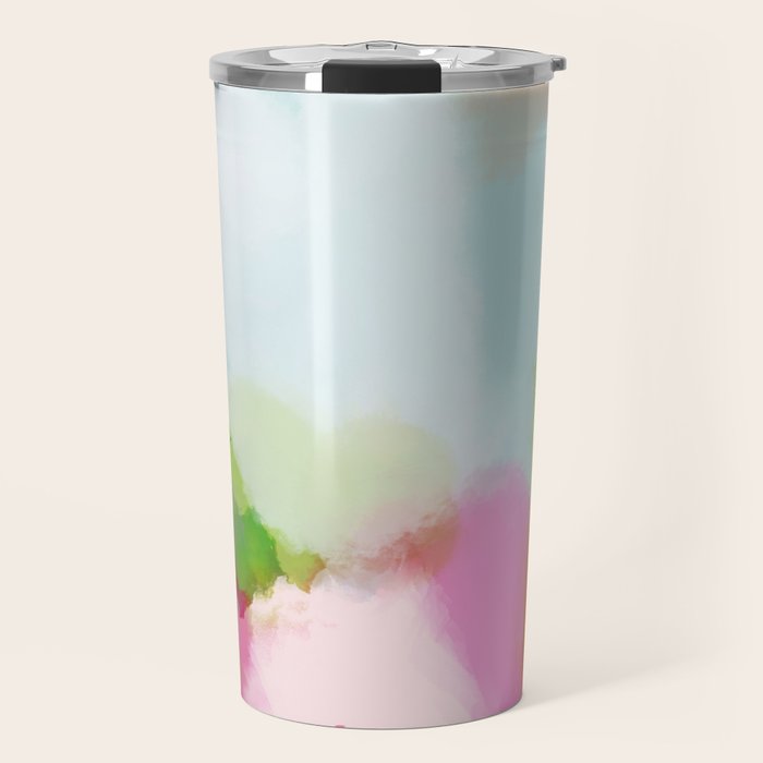 pink landscape Travel Mug Gallery Image 1