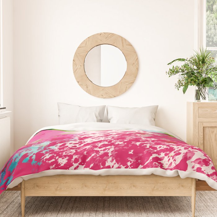 pink landscape Duvet Cover Gallery Image 3