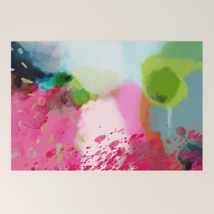 pink landscape Welcome Mat Gallery Image 2