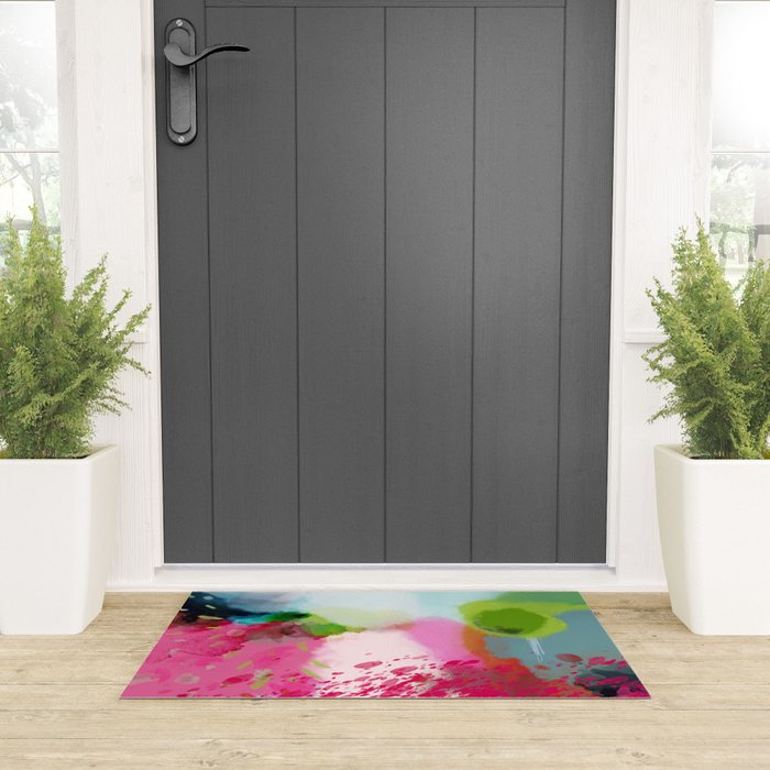 pink landscape Welcome Mat Gallery Image 3