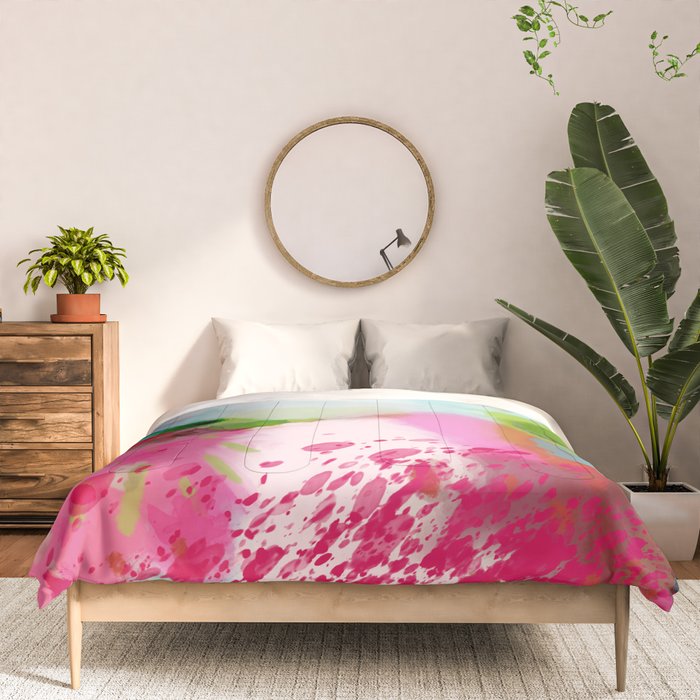 pink landscape Comforter Gallery Image 3