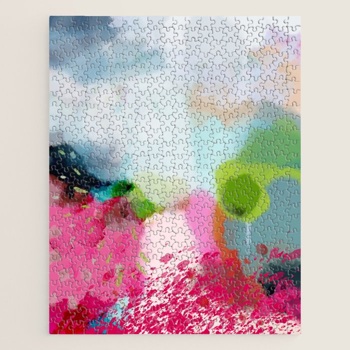 pink landscape Jigsaw Puzzle Gallery Image 1