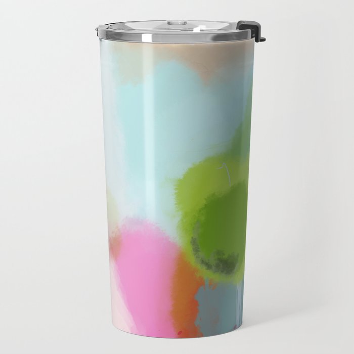 pink landscape Travel Mug Gallery Image 2
