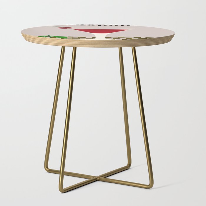Cosmopolitan Cocktail Side Table Gallery Image 1