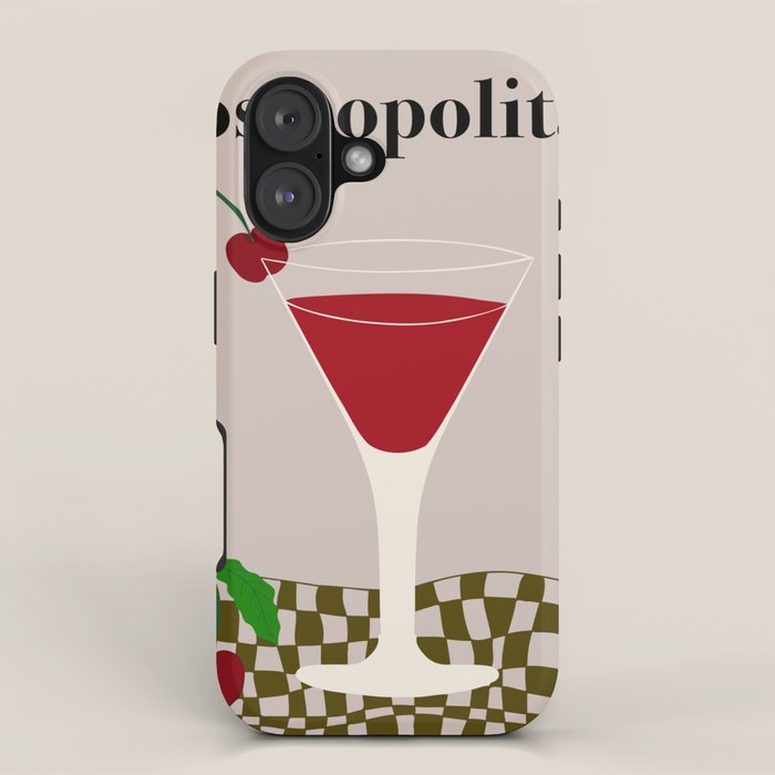 Cosmopolitan Cocktail iPhone Case Gallery Image 1