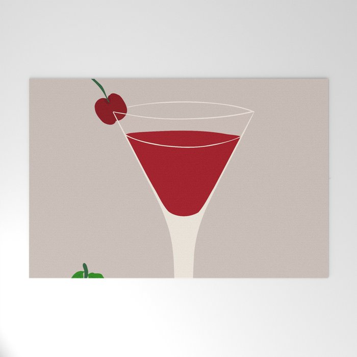 Cosmopolitan Cocktail Welcome Mat Gallery Image 1