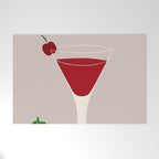 Cosmopolitan Cocktail Welcome Mat Gallery Image 1