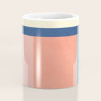 Colorful Geometric Design Bright Pastel Tones Coffee Mug Gallery Image 4