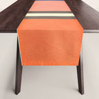 Colorful Geometric Design Bright Pastel Tones Table Runner Gallery Image 1