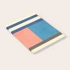 Colorful Geometric Design Bright Pastel Tones Notebook Gallery Image 2