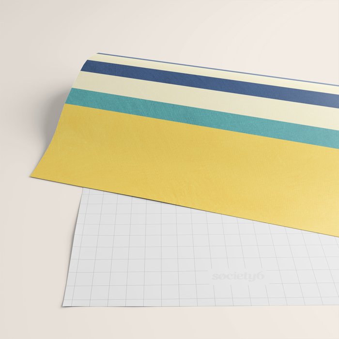 Colorful Geometric Design Bright Pastel Tones Wrapping Paper Gallery Image 2