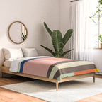 Colorful Geometric Design Bright Pastel Tones Comforter Gallery Image 2