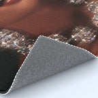 FINISH TOUCH | glitter collage art | sparkle diamonds | rich and fabulous | red lips | classic Rug Gallery Image 4