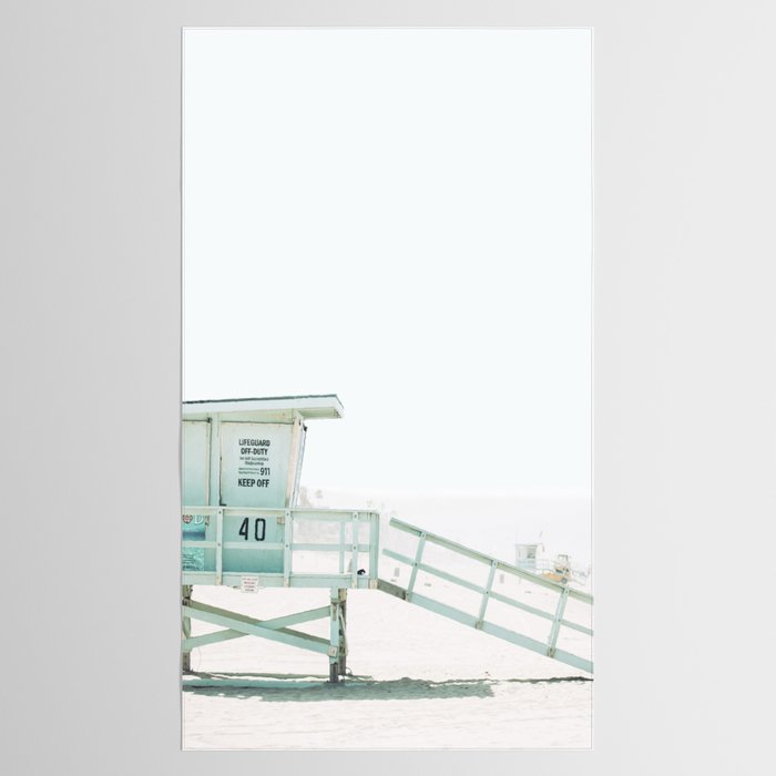 Lifeguard Tower Tablecloth Gallery Image 2