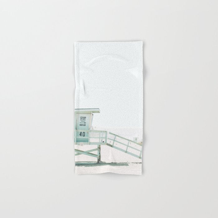 Lifeguard Tower Bath Towel Gallery Image 1