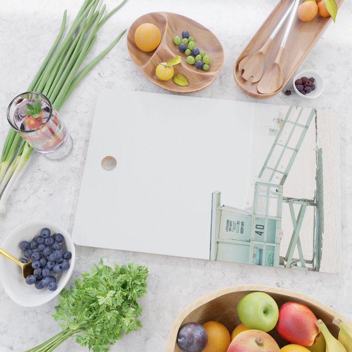 Lifeguard Tower Cutting Board Gallery Image 2