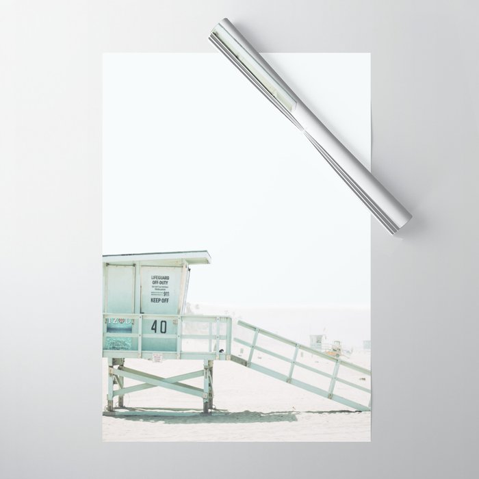 Lifeguard Tower Wrapping Paper