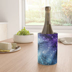 Purple Teal Galaxy Nebula Dream #1 #decor #art #society6 Wine Chiller Gallery Image 4