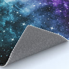 Purple Teal Galaxy Nebula Dream #1 #decor #art #society6 Rug Gallery Image 4