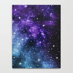 Purple Teal Galaxy Nebula Dream #1 #decor #art #society6 Notebook Gallery Image 4