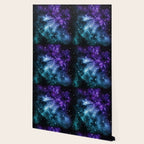 Purple Teal Galaxy Nebula Dream #1 #decor #art #society6 Wallpaper Gallery Image 2