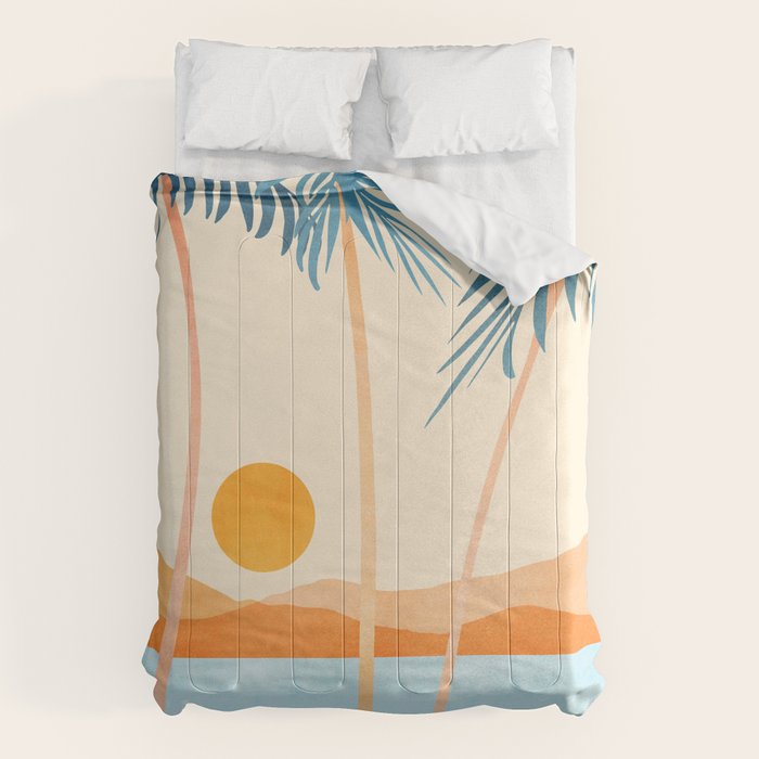 Baja California Coast Landscape Comforter Gallery Image 6