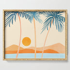 Baja California Coast Landscape Serving Tray Gallery Image 1