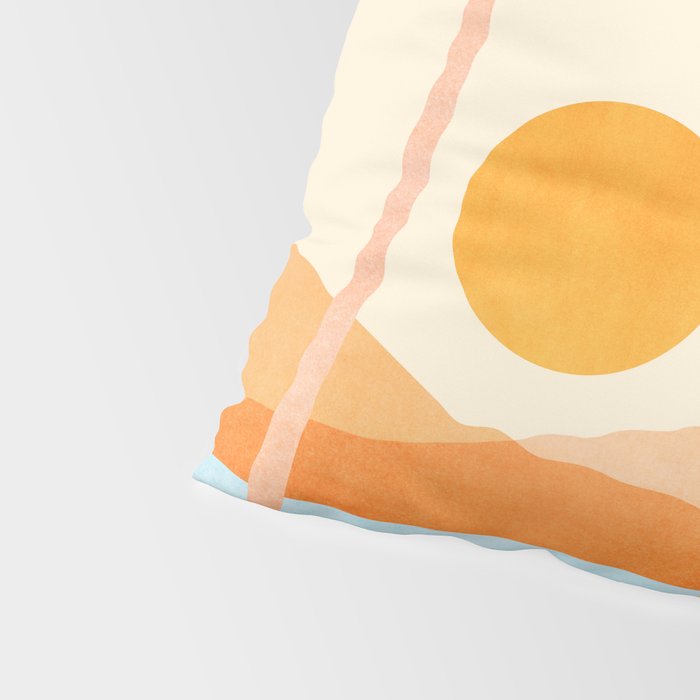 Baja California Coast Landscape Pillow Sham Gallery Image 4