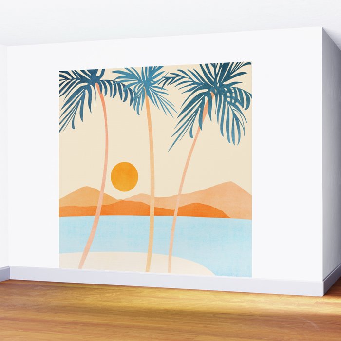 Baja California Coast Landscape Wall Mural Gallery Image 2