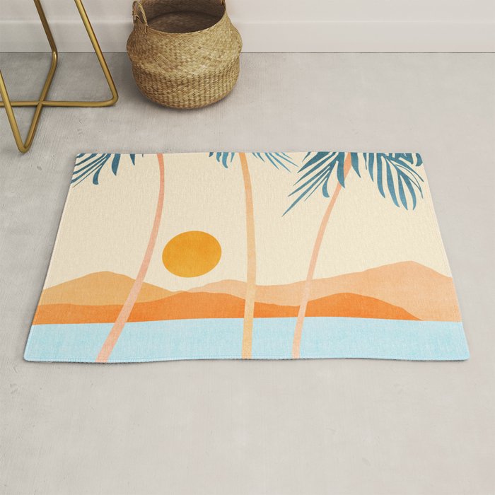 Baja California Coast Landscape Rug Gallery Image 1