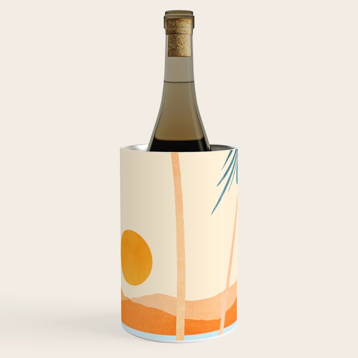 Baja California Coast Landscape Wine Chiller Gallery Image 1