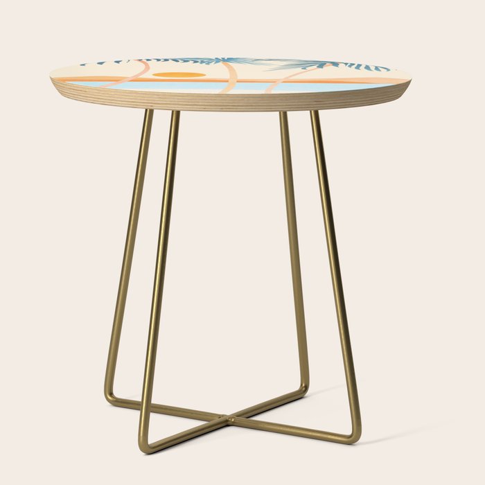 Baja California Coast Landscape Side Table Gallery Image 1