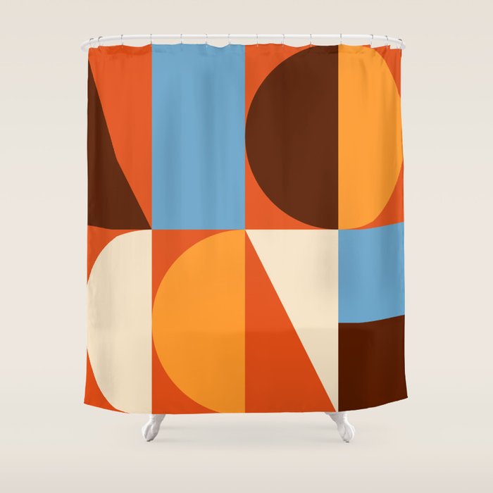 Mid Century 40A Shower Curtain Gallery Image 1