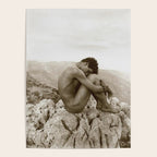 'Caino' Male Nude black and white photograph / black and white photography by Wilhem von Gloeden Poster Gallery Image 4