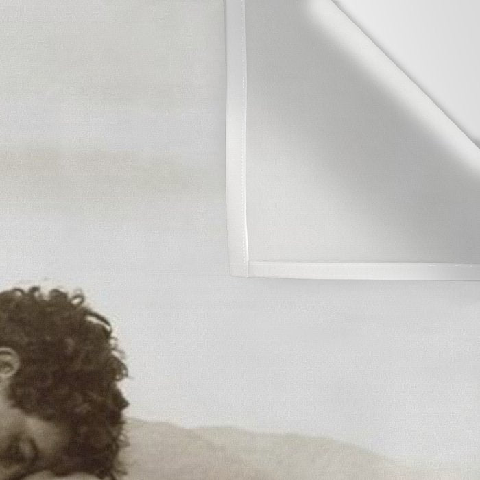 'Caino' Male Nude black and white photograph / black and white photography by Wilhem von Gloeden Wall Tapestry Gallery Image 3