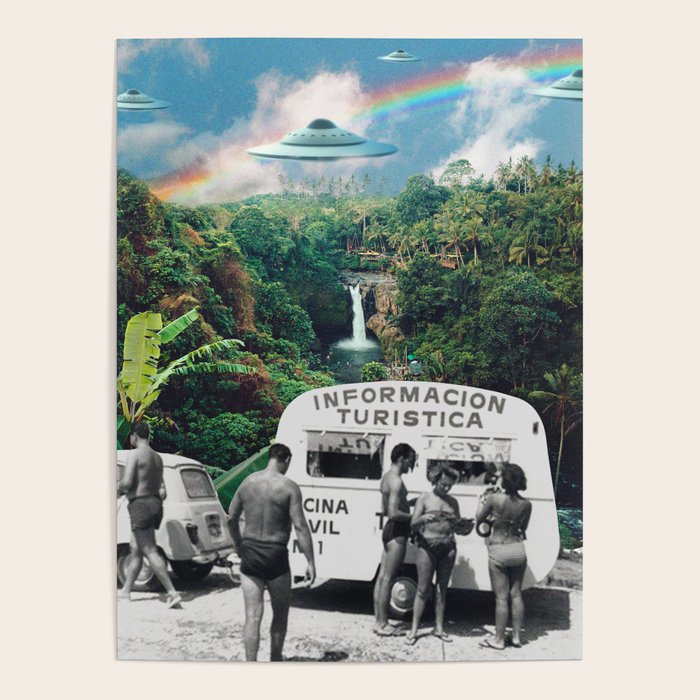 The Visitors // UFOs in Paradise Poster Gallery Image 1