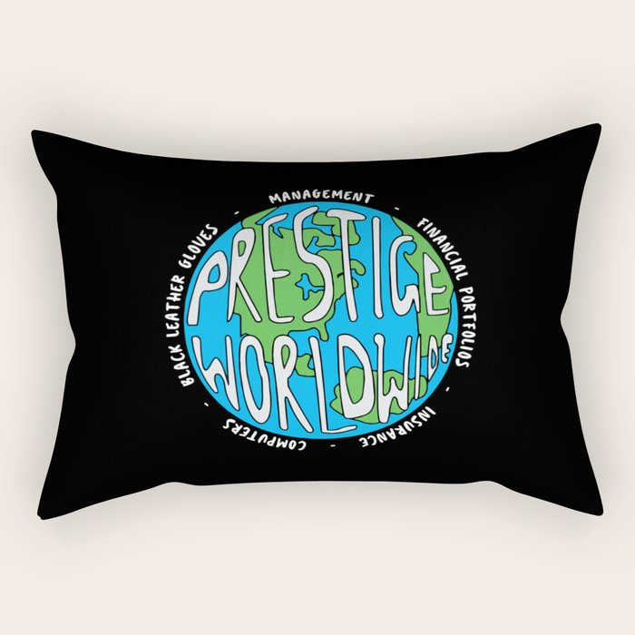 Prestige Worldwide Enterprise, The First Word In Entertainment, Step Brothers Original Design for Wa Rectangular Pillow Gallery Image 1
