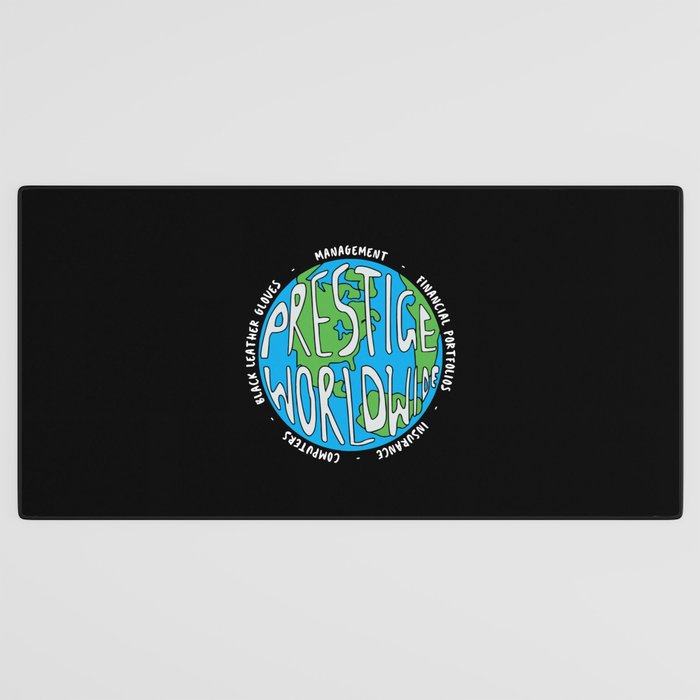 Prestige Worldwide Enterprise, The First Word In Entertainment, Step Brothers Original Design for Wa Desk Mat Gallery Image 3