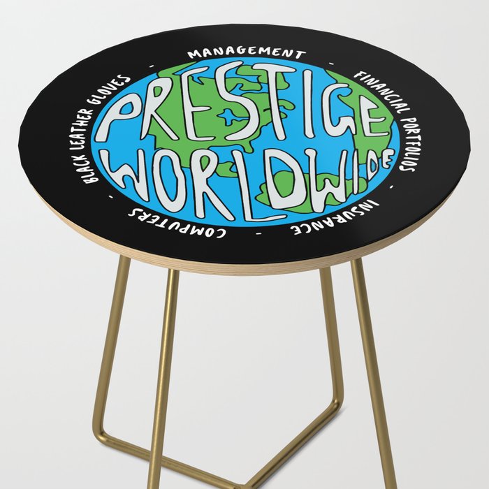 Prestige Worldwide Enterprise, The First Word In Entertainment, Step Brothers Original Design for Wa Side Table Gallery Image 2